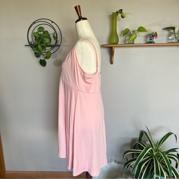 NWOT Shein Curve Cross Chest Stretchy and Beautiful Pastel Midi Dress NEVER WORN - Picture 4 of 8